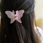 Butterfly Claw in Matte Pink