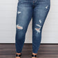 Vintage Indigo Cropped Skinny Jeans