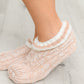 Cable Knit Faux Fur Slipper Boot