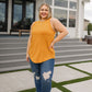 Can't Wait for Spring Hi-Low Sleeveless Top in Mustard