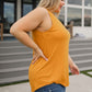Can't Wait for Spring Hi-Low Sleeveless Top in Mustard