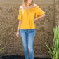 Capture The Moment Top In Yellow