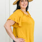 Capture The Moment Top In Yellow
