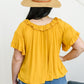 Capture The Moment Top In Yellow