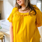 Capture The Moment Top In Yellow
