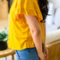 Capture The Moment Top In Yellow