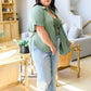 Carefree Seamless Reversible Tank in Olive