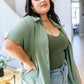 Carefree Seamless Reversible Tank in Olive