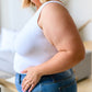 Carefree Seamless Reversible Tank in White