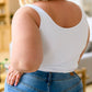 Carefree Seamless Reversible Tank in White