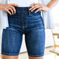 Cassidy Denim Biker Shorts