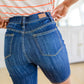 Cassidy Denim Biker Shorts
