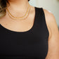 Casual But Cool Tank in Black