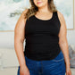 Casual But Cool Tank in Black