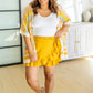 Center Stage Ruffle Hem Skort