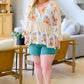 Chasing Butterflies Babydoll Blouse