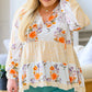 Chasing Butterflies Babydoll Blouse