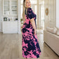 Cheer Me Up Floral Maxi Dress