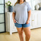 Chelsea Pull On Drawstring Denim Shorts