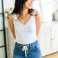 Chelsea Pull On Drawstring Denim Shorts