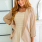 Cherish it All Shawl Collar Jacket