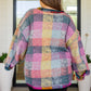 Nothing But Adventure Plaid Cardigan