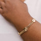 Chunky North Star Stud Bracelet