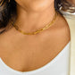 Classic Paper Clip Chain Necklace