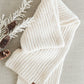 Classic Rib Scarf in Oatmeal