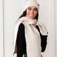 Classic Rib Scarf in Oatmeal
