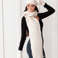 Classic Rib Scarf in Oatmeal