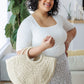 Coastal Cutie Straw Bag
