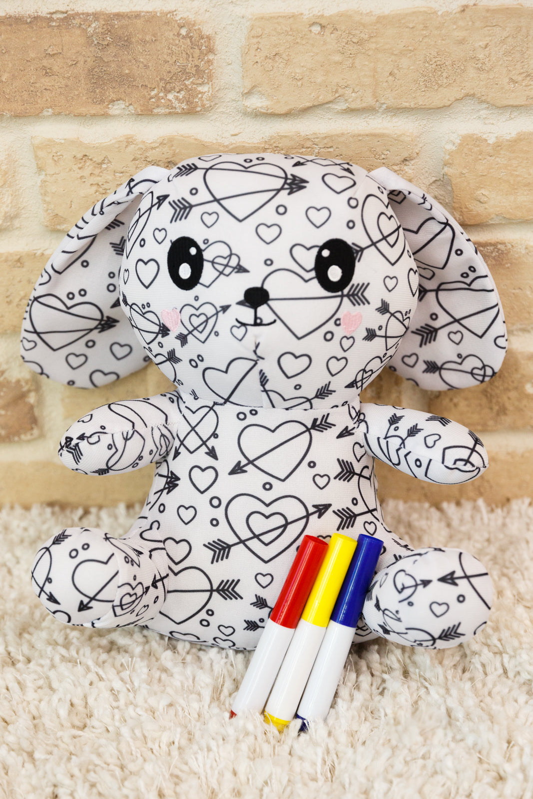 Coloring Animal Plushie in 4 Options