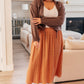She's Got Game Cropped Jacket in Brown