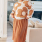Bigger is Better Mod Floral Sweater