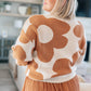 Bigger is Better Mod Floral Sweater