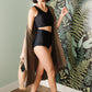 Come Sail Away Swim Bottoms In Black