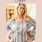 Fantastic Filigree Peplum Blouse