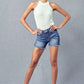 Kan Can Frayed Shorts