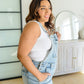 Devon Distressed Shortalls