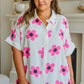Daisy Delight Mod Floral Button Down