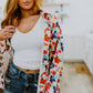 Dancing Flowers Corduroy Jacket
