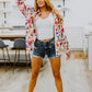 Dancing Flowers Corduroy Jacket