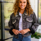 Denim And Pearls Denim Jacket