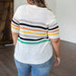 Derby Nights Retro Striped Top