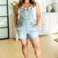 Devon Distressed Shortalls