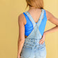 Devon Distressed Shortalls