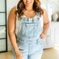 Devon Distressed Shortalls