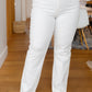 Diana Straight Leg Jeans In White