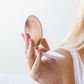 Double Take LED Compact Mirror in White